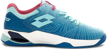 Lotto Mirage 100 II Tennisschoenen Dames-Turkoois,Blauw - 36.5,37,38,39,40,40.5
