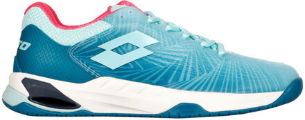 Lotto Mirage 100 II Tennisschoenen Dames-Turkoois,Blauw - 42