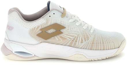 Lotto Mirage 100 II Tennisschoenen Dames-wit, beige - 38