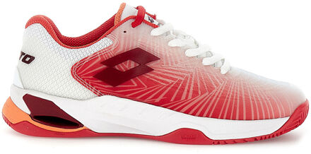 Lotto Mirage 100 II Tennisschoenen Dames-Wit,Rood - 38,38.5,40.5