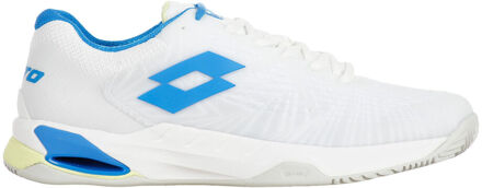 Lotto Mirage 100 II Tennisschoenen Heren-Wit,Blauw - 42.5