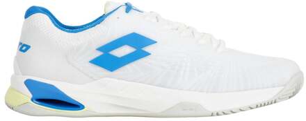 Lotto Mirage 100 II Tennisschoenen Heren-Wit,Blauw - 42