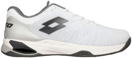 Lotto Mirage 100 II Tennisschoenen Heren-Wit,Grijs - 39,40,40.5,42,42.5
