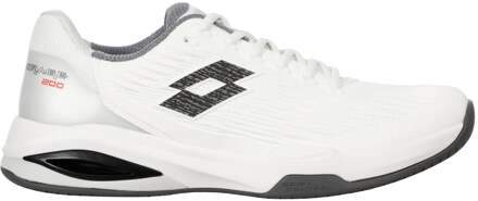 Lotto MIRAGE 200 II SPD Allcourt schoen Heren-wit, zwart - 39,40,40.5,41,42,42.5,43,43.5,44,45,45.5,46,47