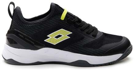 Lotto Mirage 200 Tennisschoenen Heren-Zwart,Limoen - 45.5