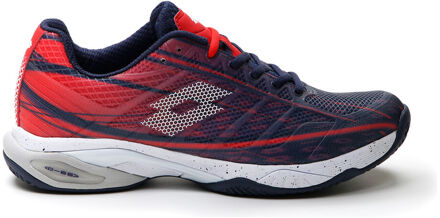 Lotto Mirage 300 CLY Tennisschoenen Heren-donkerblauw, rood - 46