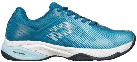 Lotto Mirage 300 III SPD Tennisschoenen Heren-Turkoois,Wit - 45.5