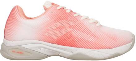 Lotto MIRAGE 300 III Tennisschoenen Dames-Wit,Pink - 36.5,37,38,38.5,39,40,40.5,41,42,42.5,43