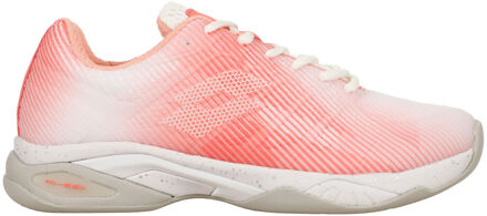 Lotto MIRAGE 300 III Tennisschoenen Dames-Wit,Pink - 38,38.5,39,41,42.5