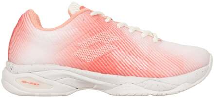 Lotto MIRAGE 300 III Tennisschoenen Dames-Wit,Pink - 38.5
