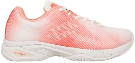 Lotto MIRAGE 300 III Tennisschoenen Dames-Wit,Pink - 40.5