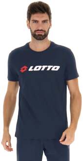 Lotto MSC II Logo T-shirt Heren donkerblauw - XL