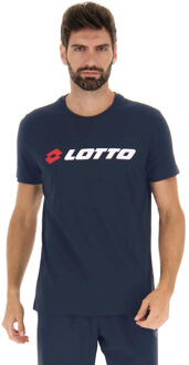 Lotto MSC II Logo Tee T-shirt Heren donkerblauw - M,XXL