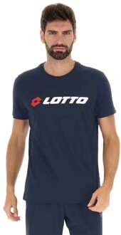 Lotto MSC II Logo Tee T-shirt Heren donkerblauw