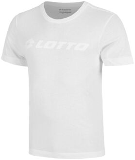 Lotto MSC II Logo Tee T-shirt Heren wit - XXL
