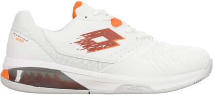 Lotto Raptor 300 CLY Tennisschoenen Heren-wit, oranje - 45.5