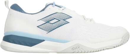 Lotto Raptor Hyperpulse 100 III SPD Tennisschoenen Heren-Wit,Blauw - 40,40.5,41,42,42.5,43,43.5,44,45,45.5,46,47,48,48.5