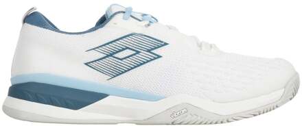 Lotto Raptor Hyperpulse 100 III Tennisschoenen Heren-Wit,Blauw - 41,43.5,45.5