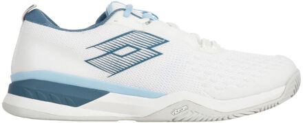 Lotto Raptor Hyperpulse 100 III Tennisschoenen Heren-Wit,Blauw - 42
