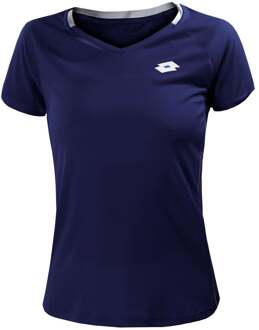 Lotto Squadra II PL T-shirt Dames donkerblauw