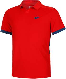 Lotto Squadra III Polo Heren-Rood - S,M,L,XL,XXL
