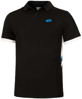 Lotto Squadra III Polo Heren-Zwart - S,M,XL
