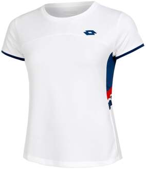 Lotto Squadra III T-shirt Dames-Wit - XS