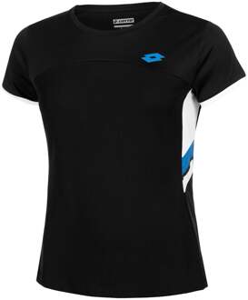 Lotto Squadra III T-shirt Dames-Zwart - XS
