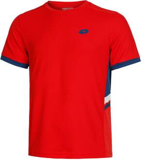 Lotto Squadra III T-shirt Heren-Rood - S,M,L,XL,XXL