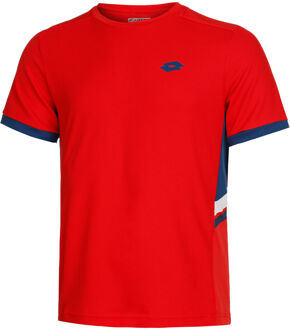 Lotto Squadra III T-shirt Heren-Rood - XL