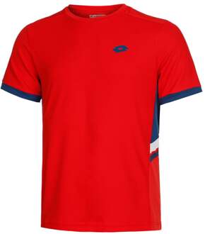Lotto Squadra III T-shirt Heren-Rood - XXL