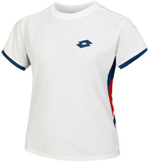 Lotto Squadra III T-shirt Meisjes wit - XL