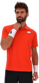 Lotto Squadra IV Polo Heren rood - XL