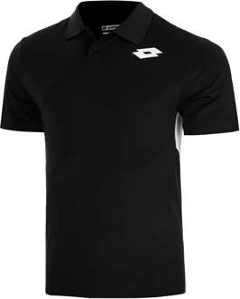 Lotto Squadra IV Polo Heren zwart - XL