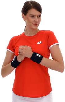 Lotto Squadra IV  T-shirt Dames rood - M