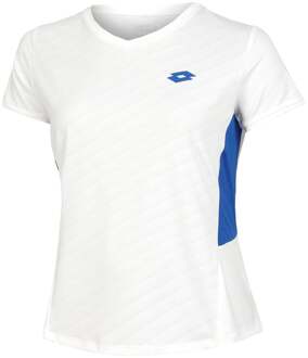 Lotto Tech 1 D1 T-shirt Dames-Wit - XS
