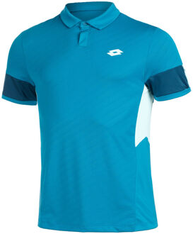 Lotto Tech I D1 Polo Heren petrolblauw - S,L,XL