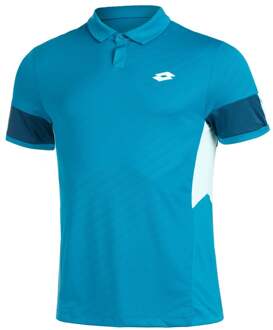 Lotto Tech I D1 Polo Heren petrolblauw - S,XL