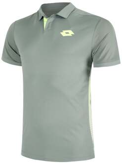Lotto Tech IV D1 Polo Heren-Grijs - S,XXL