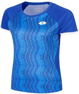 Lotto Tech IV D3 T-shirt Dames-Blauw - M