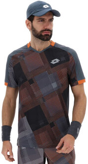 Lotto Tech IV T-shirt Heren-Lichtgrijs - M,XL,XXL