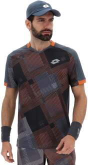 Lotto Tech IV T-shirt Heren-Lichtgrijs - S,M,L,XL,XXL