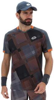 Lotto Tech IV T-shirt Heren-Lichtgrijs - XL