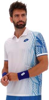 Lotto Tech VI Polo Heren wit - XXL