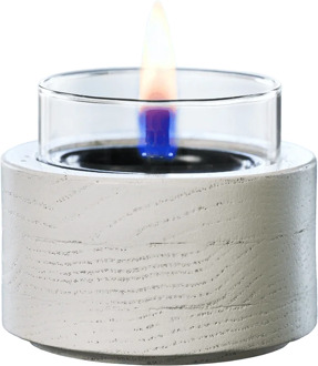 Lotus 10 kandelaar Wit