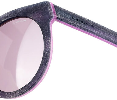 Lotus Acetaat zonnebril met ovale vorm L8023 unisex Violet
