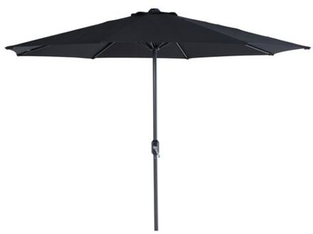 Lotus parasol Ø300 cm - zwart