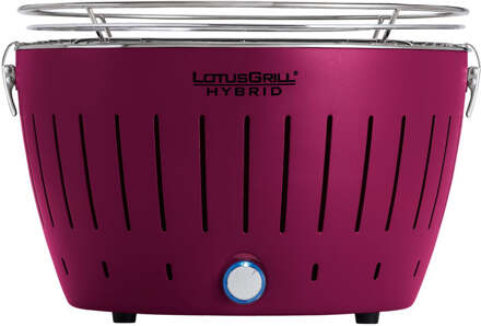 LotusGrill Classic Hybrid Tafelbarbecue - Ø350mm - Paars