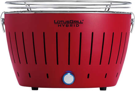 LotusGrill Classic Hybrid Tafelbarbecue - Ø350mm - Rood