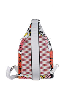 Loubifunk schoudertas Oranje - maat